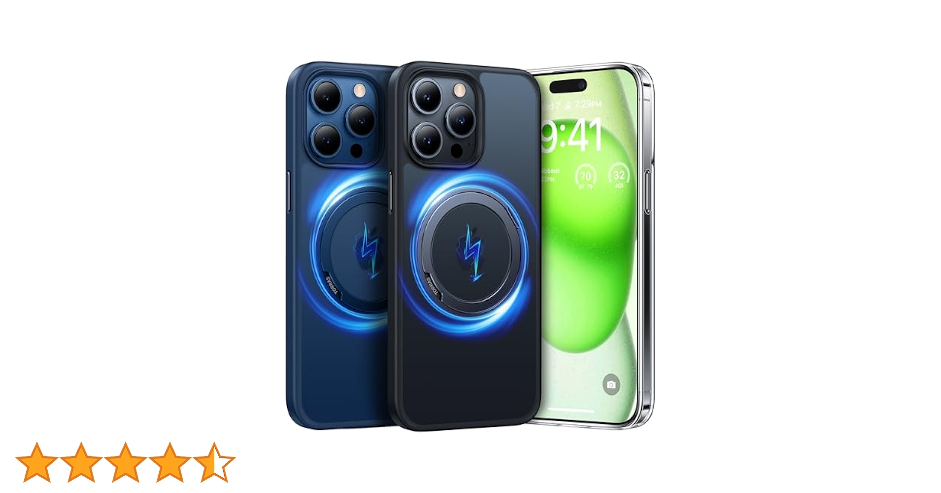 Amazon.co.jp: 【多機能360度回転スタンド・O型リング創始者